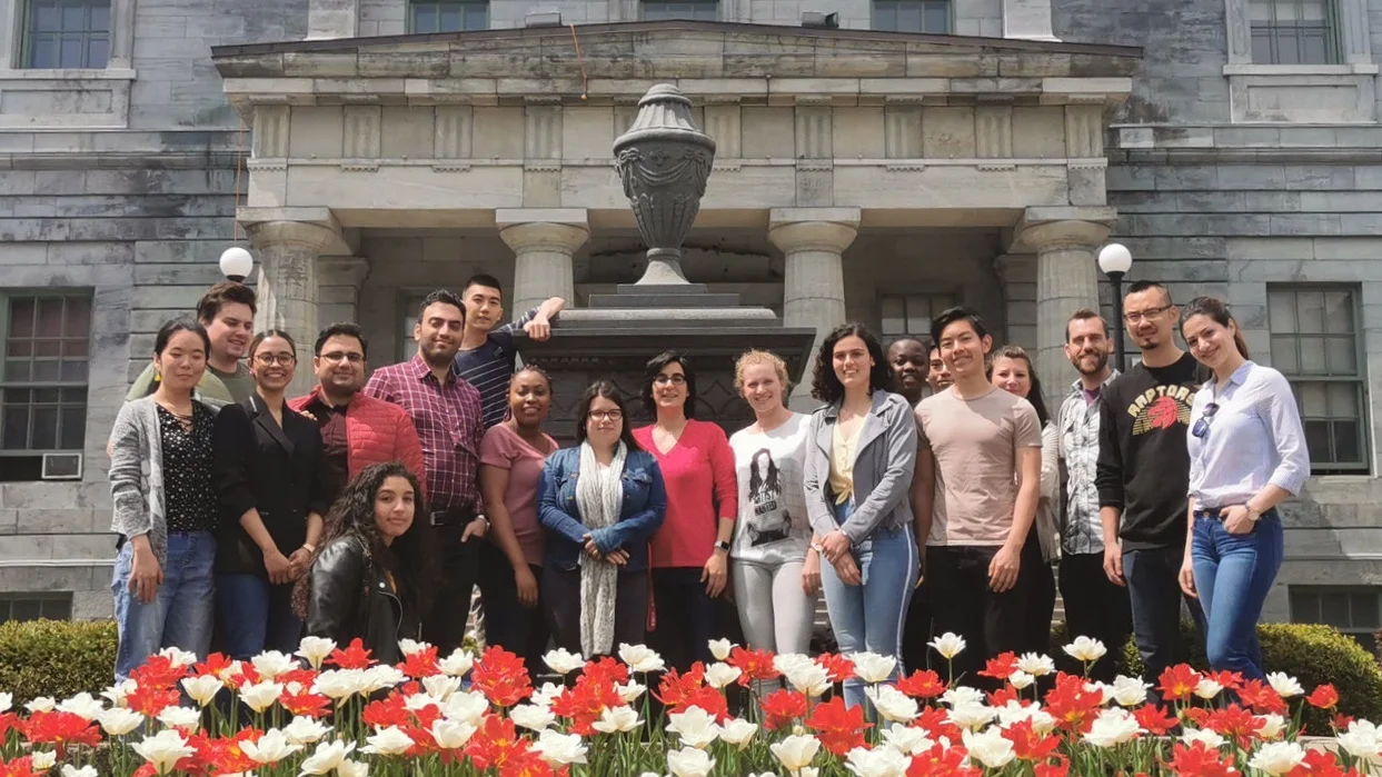 The lab group in summer of 2019