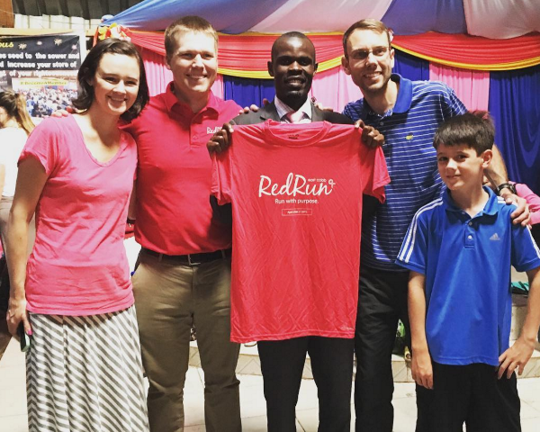 Ashely and Marshall Nolan along with their team that supports our center in Kariobangi. 