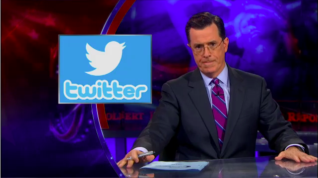 colbert twitter