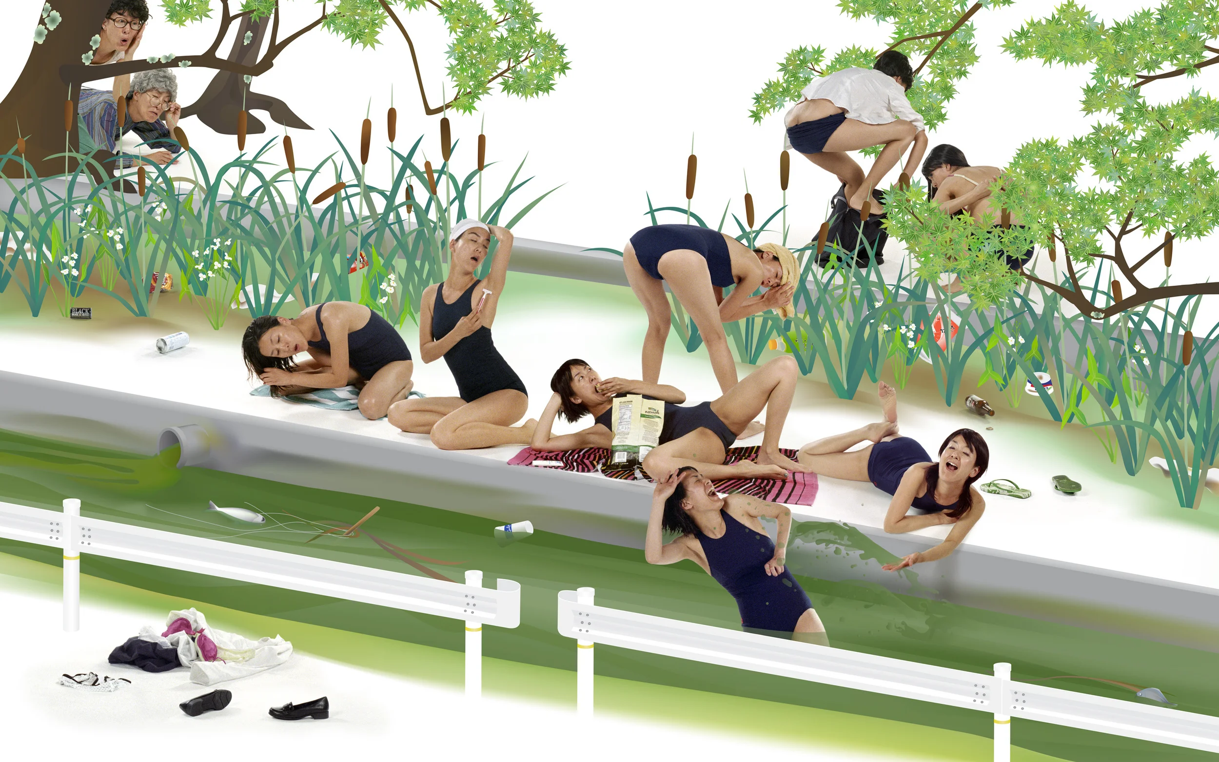 "Head Index" by Mimi Kato, courtesy of the artist