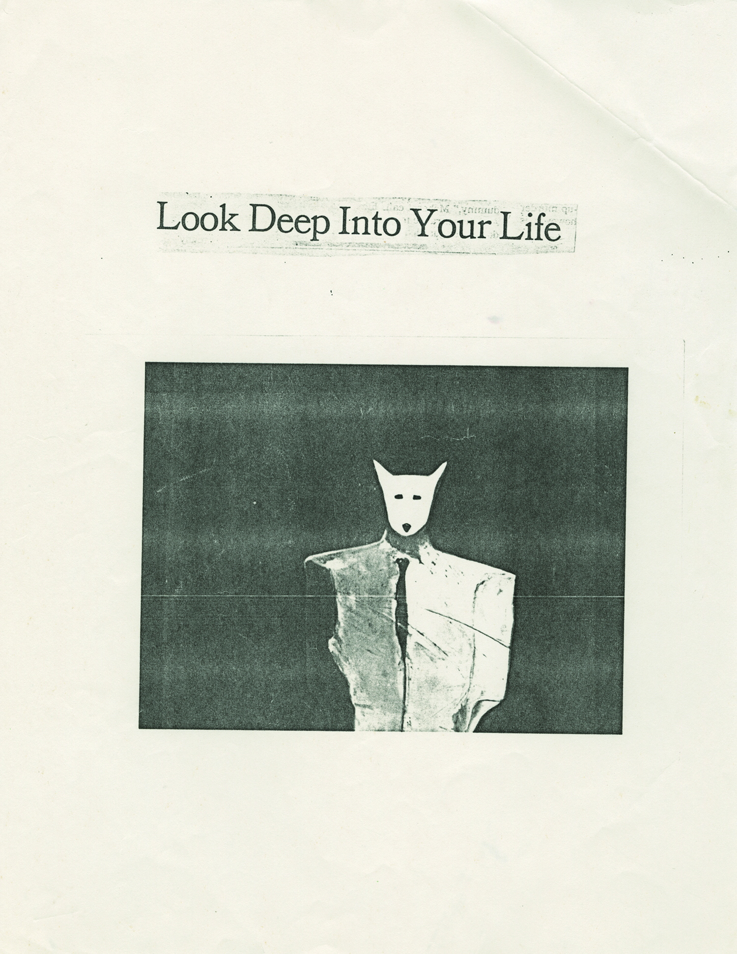 Collage by James Tate (Courtesy of the Harry Ransom Center)