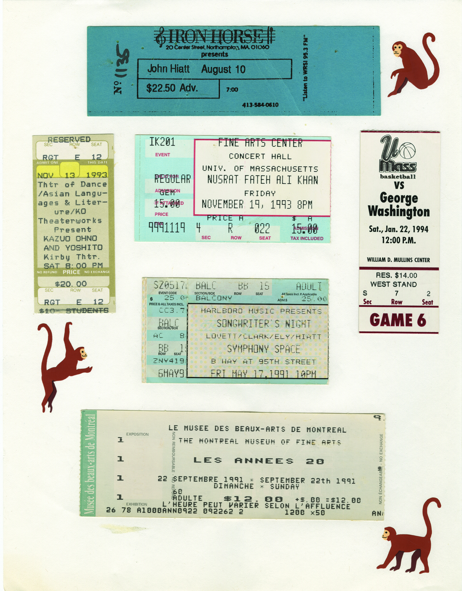 Collage by James Tate (Courtesy of the Harry Ransom Center)