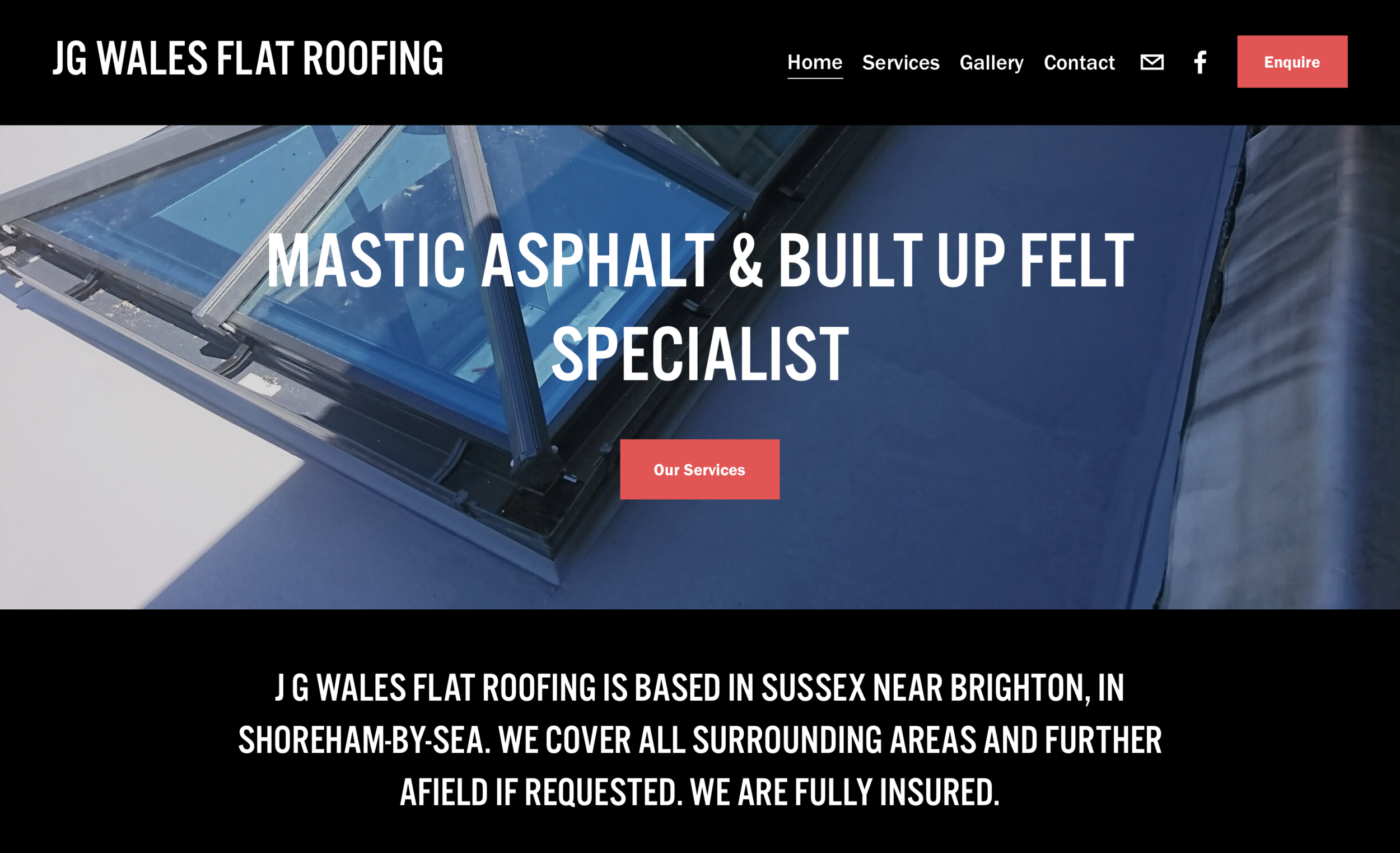 JG Wales | Flat Roofing