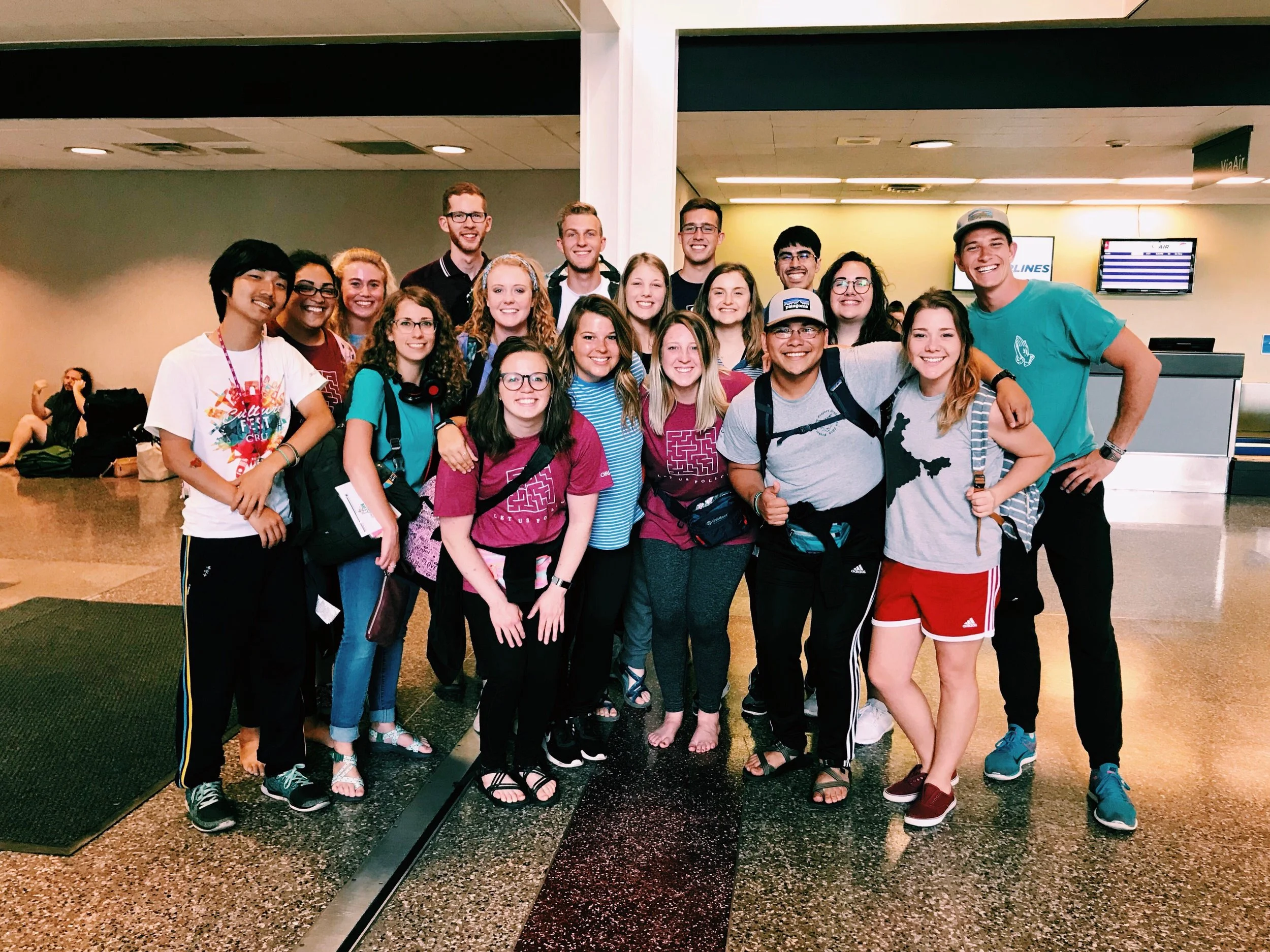 Team Zimbabwe Healing--prepped, briefed, and ready to fly out.