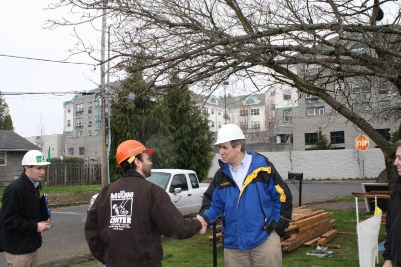  Senator Merkeley and Shane Endicott