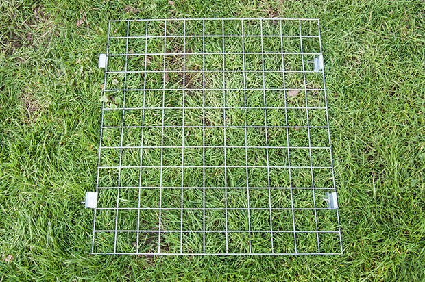 Check out this DIY metal wall grid project Sarah did with materials from the ReBuilding Center!