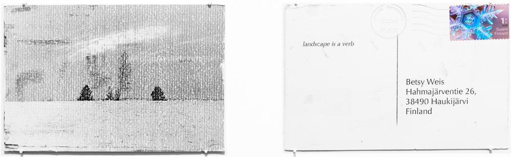 Landscape is a Verb