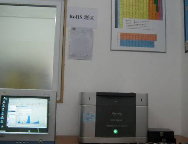 Spectrum test for heavy metals