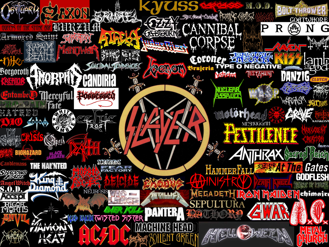 Логотипы метал групп. Названия рок групп. Логотипы известных рок групп. Плакат с названиями рок групп.