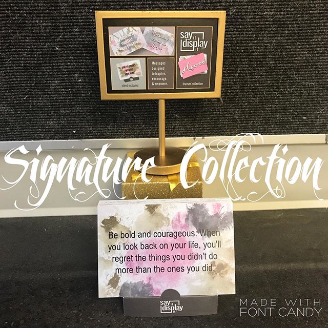 We&rsquo;ve been busy behind the scenes.. Just launched Brand new Signature Collection! Gold, Pink and Silver acrylics backgrounds #wanderlust #gold #acrylics #dallaslocalartist #dallaslocal #signaturecollection #positivequotes #dailyinspiration #dai