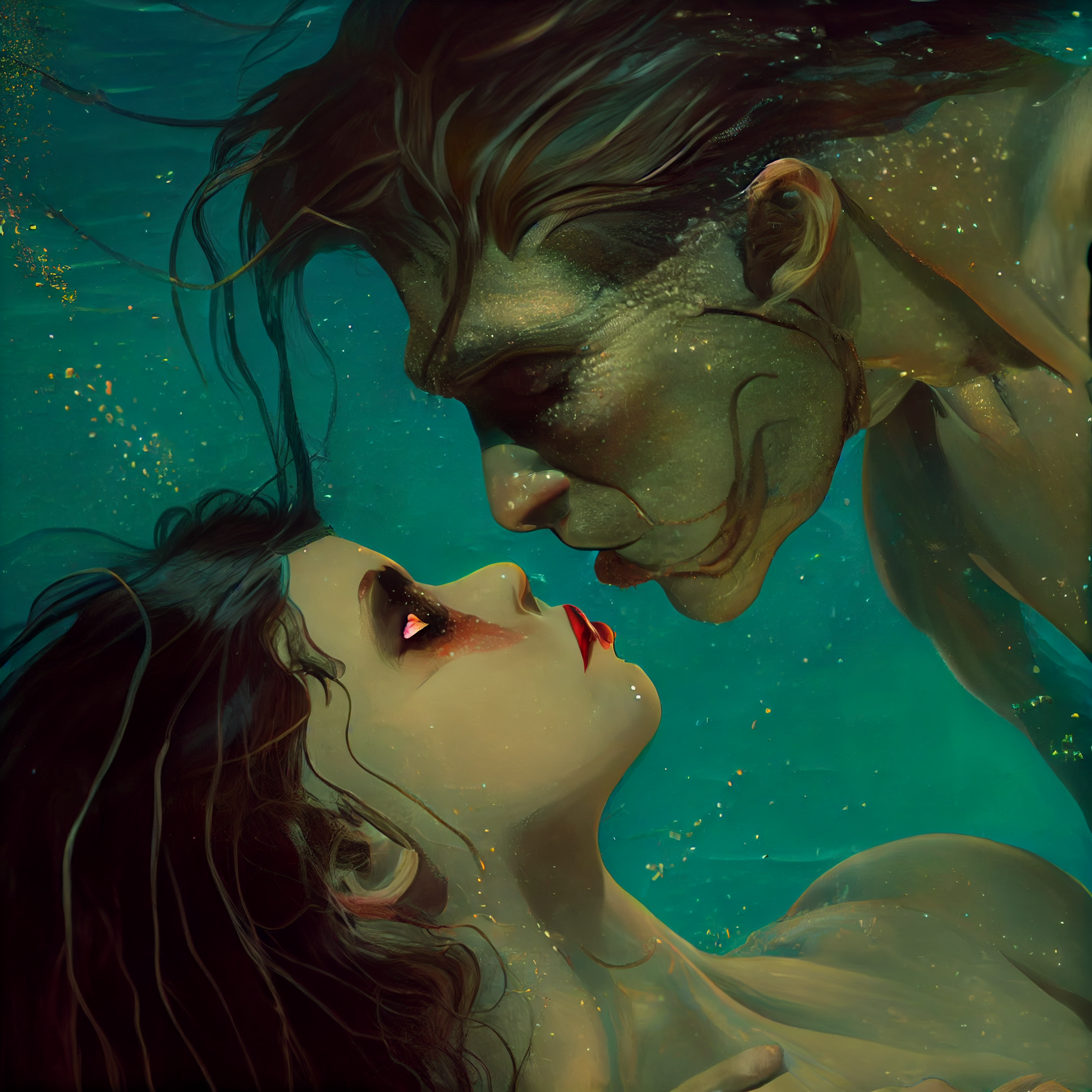 chrimmons_goblin_and_beautiful_woman_about_to_kiss_underwater_1374474e-c8b5-4cf8-9a45-abbafb4a1d35.png