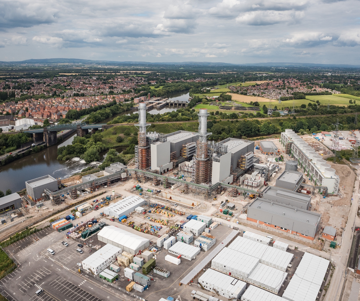 Construction Aerial Photography, Manchester Drone photography by LUNAR Aerial Imaging