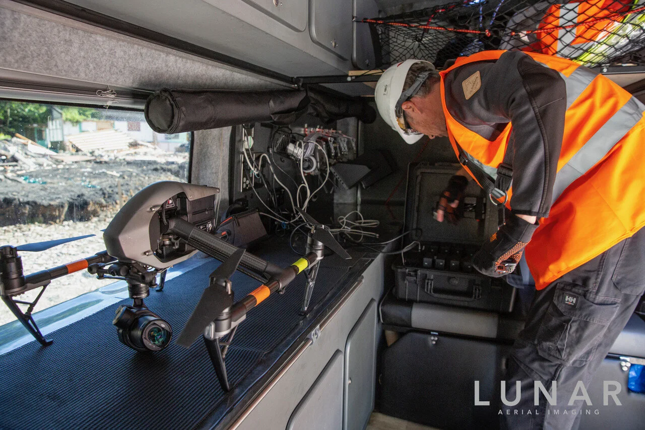 We have a van for our drones