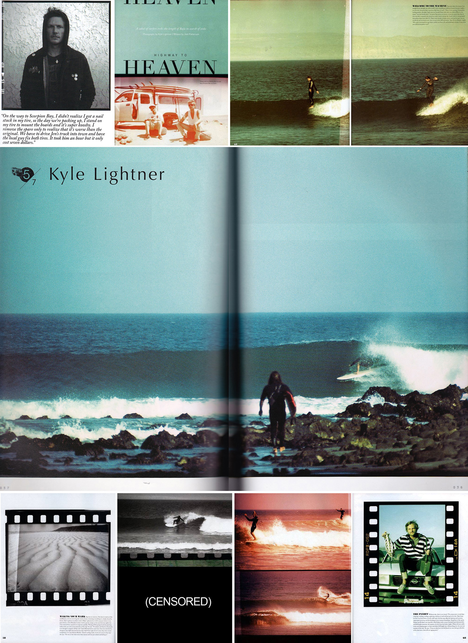 FOAM Magazine • "Highway to Heaven" Article • Baja Sur.