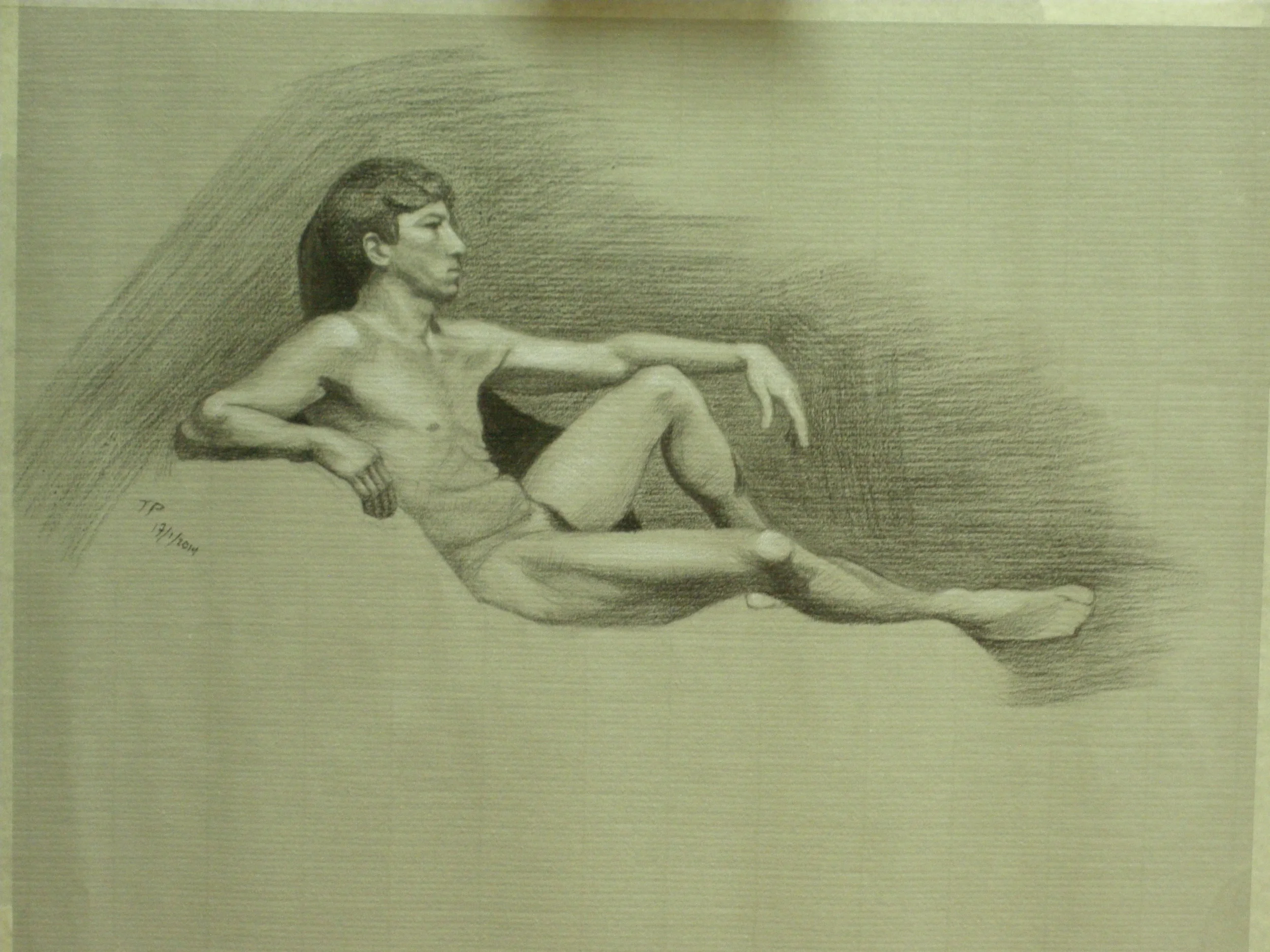 Two-Week Reclining Pose