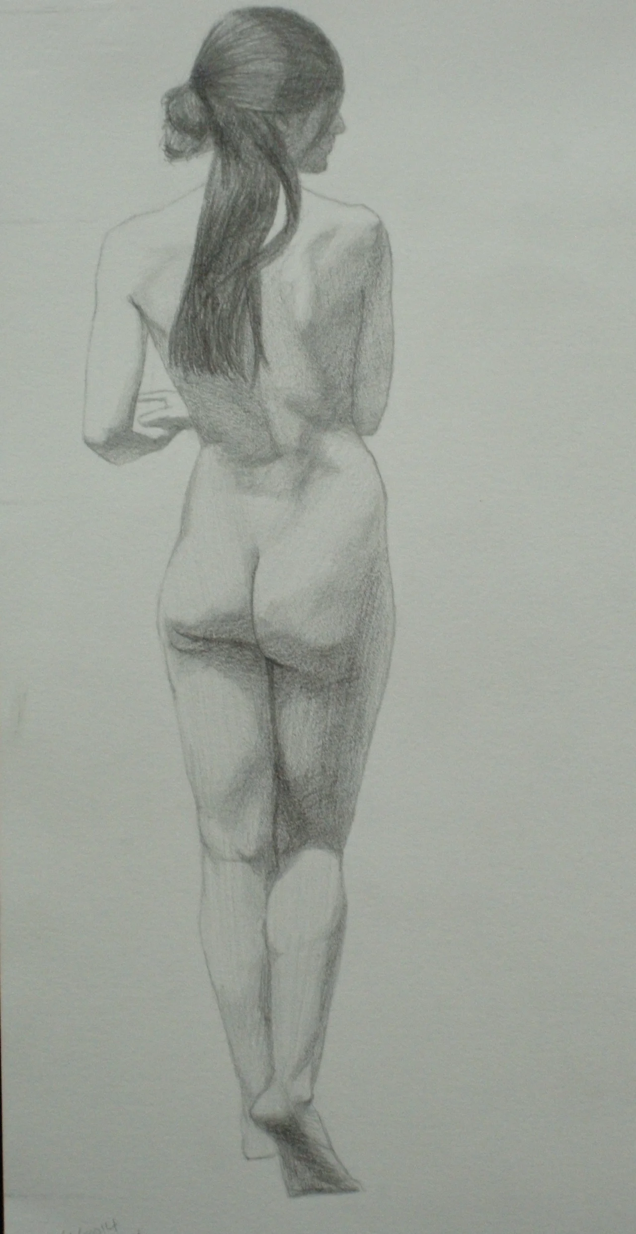 Two-Hour Standing Pose Study