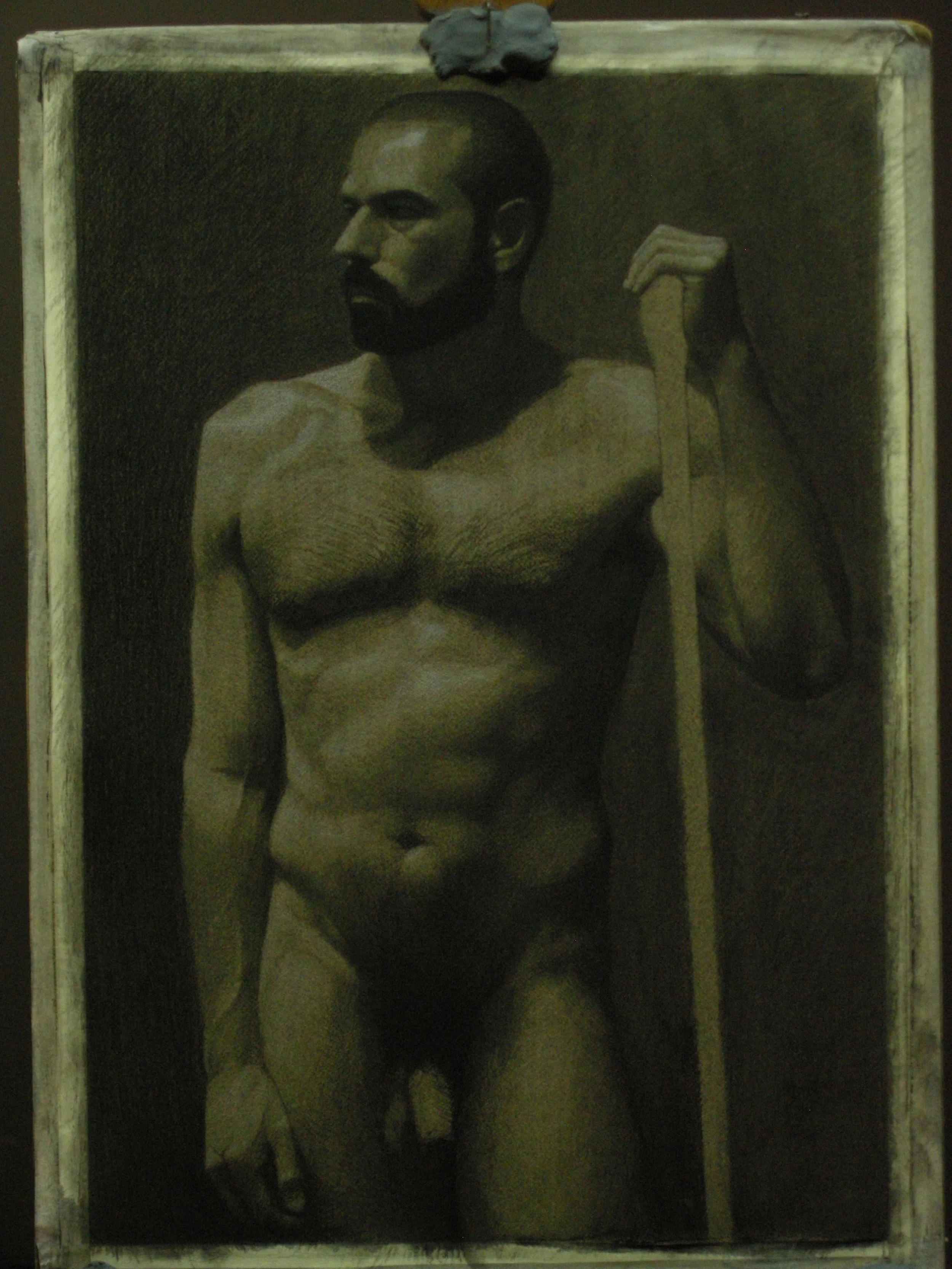 Five-Week Standing Pose Torso Study