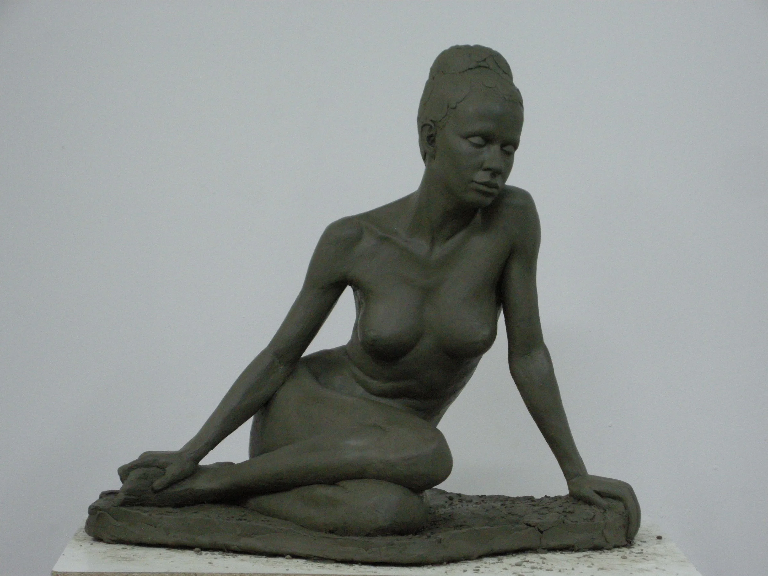 Reclining Young Female Dancer