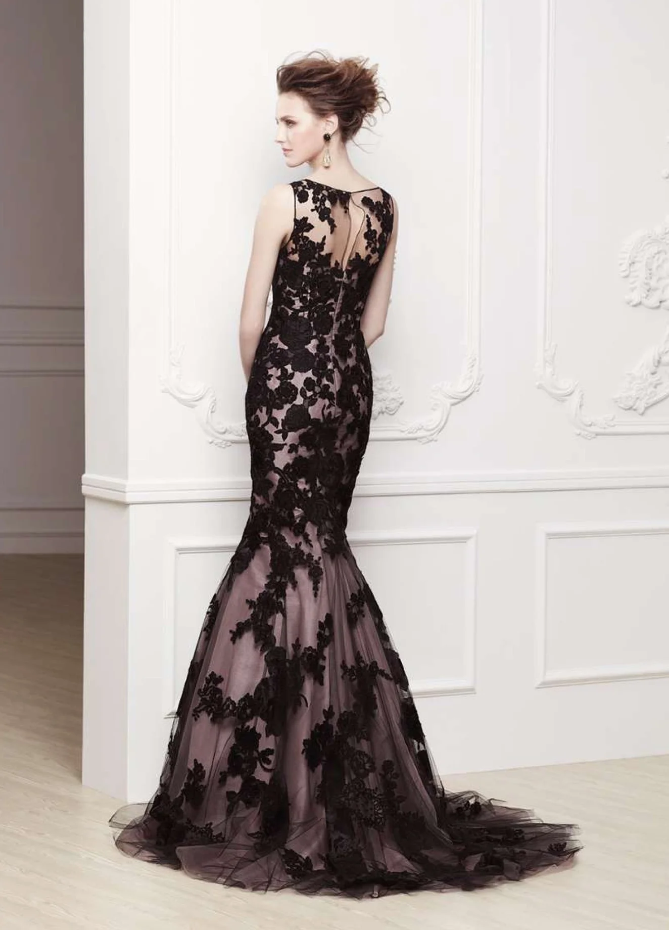 Top Wedding Dresses that are not white but BLACK - iBride.com