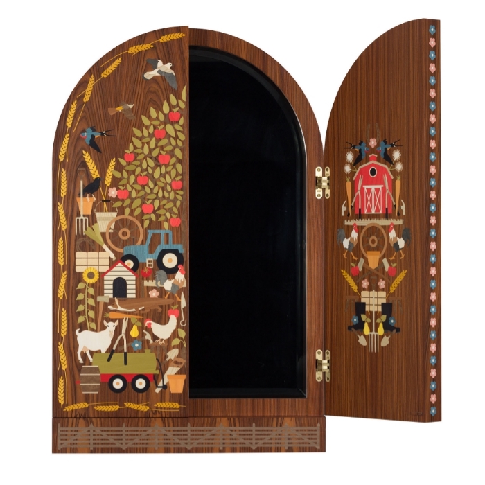 "Bavarian Triptych Mirror" by Studio Job. Courtesy Chamber. Photograph by Fran Parente.