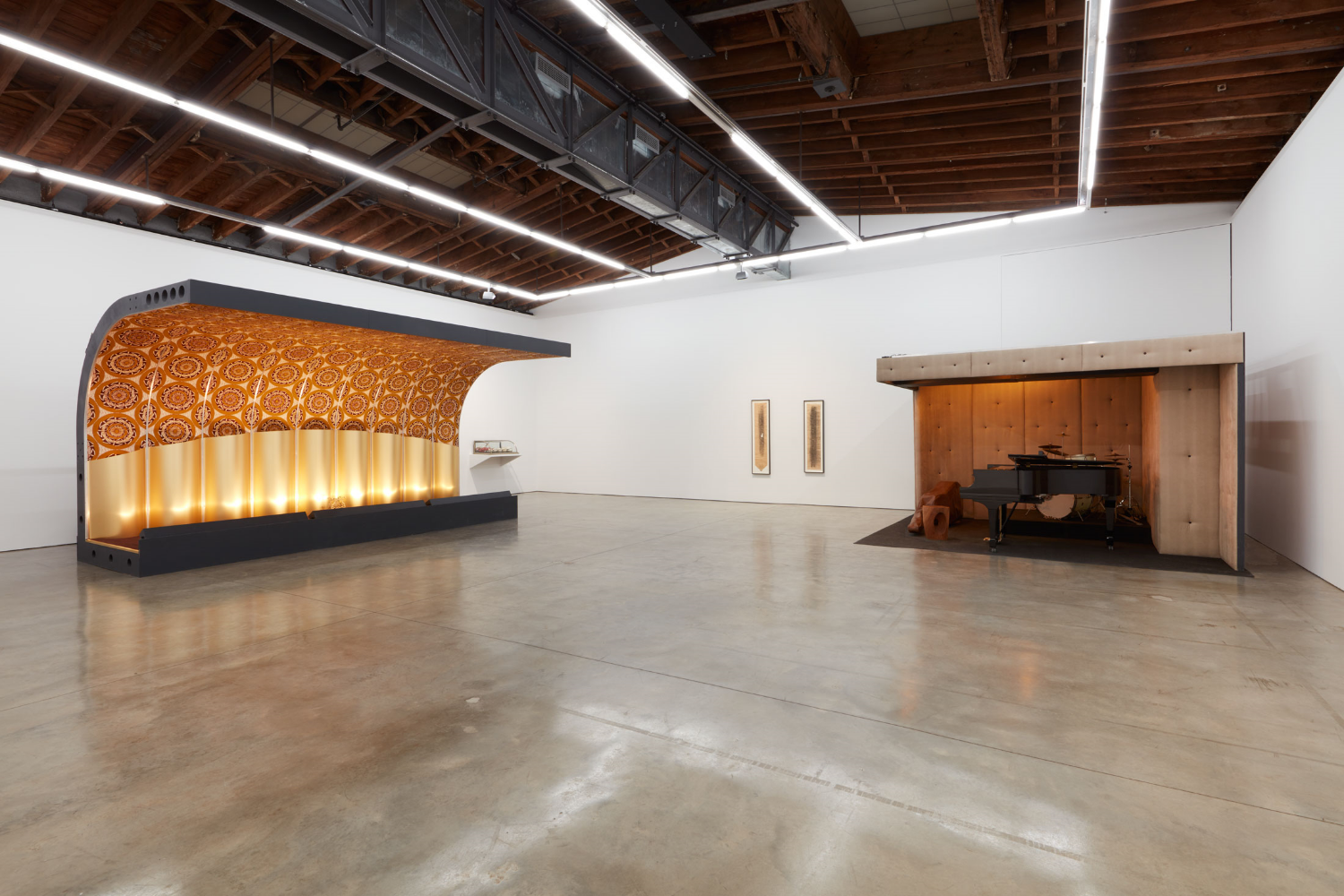 Jason Moran, STAGED , Savoy Ballroom 1 and Three Deuces , 2015, Mixed media, sound, 120 x 216 x 120 inches (304.8 x 548.6 x 304.8 cm).
0
0
1
11
60
company
1
1
70
14.0
Normal
0
false
false
false
EN-US
JA
X-NONE
/* Style Definitions */
table.MsoNormalTable
{mso-style-name:"Table Normal";
mso-tstyle-rowband-size:0;
mso-tstyle-colband-size:0;
mso-style-noshow:yes;
mso-style-priority:99;
mso-style-parent:"";
mso-padding-alt:0in 5.4pt 0in 5.4pt;
mso-para-margin:0in;
mso-para-margin-bottom:.0001pt;
mso-pagination:widow-orphan;
font-size:12.0pt;
font-family:Cambria;
mso-ascii-font-family:Cambria;
mso-ascii-theme-font:minor-latin;
mso-hansi-font-family:Cambria;
mso-hansi-theme-font:minor-latin;} © Jason Moran; Courtesy of the artist and Luhring Augustine, New York.