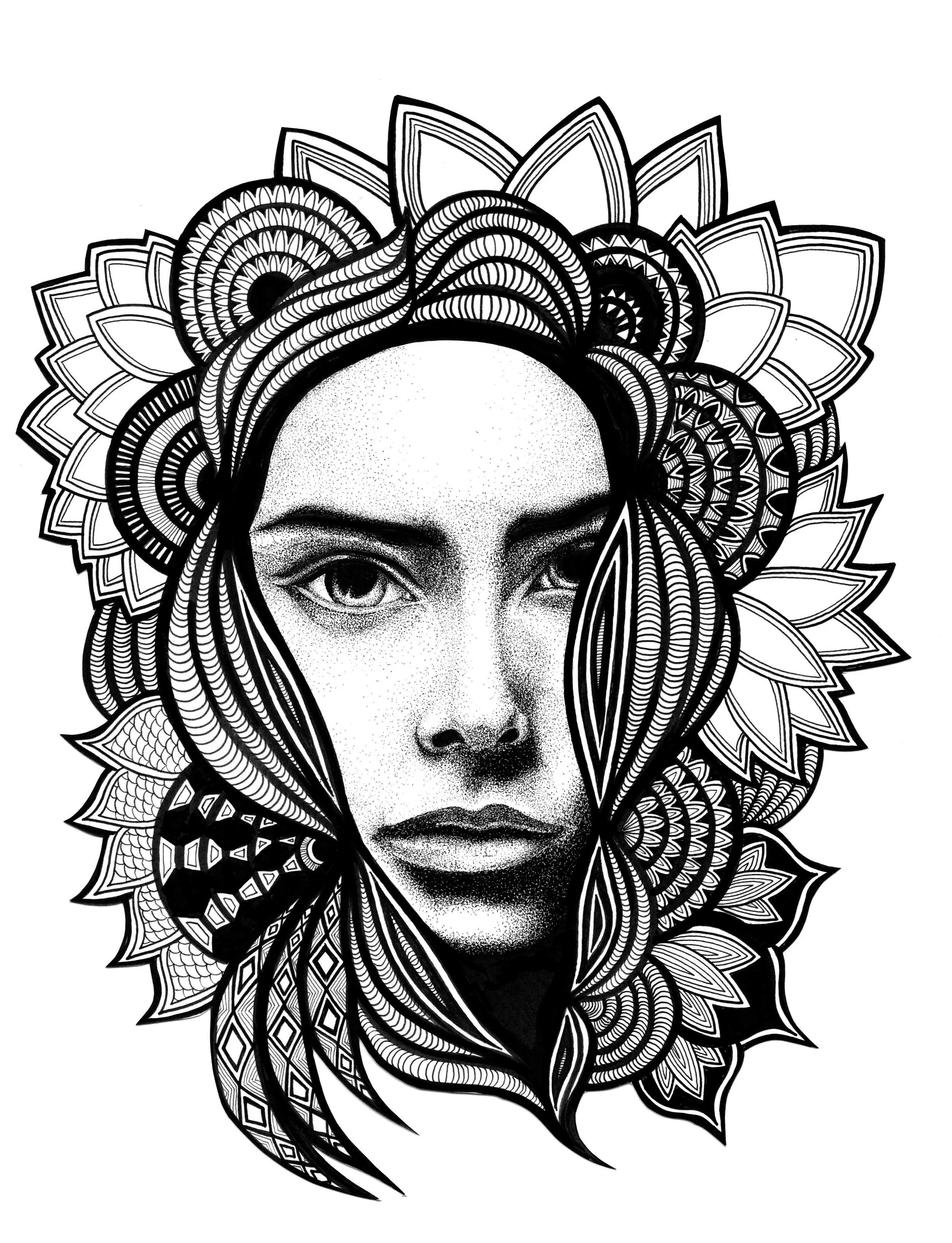 She Wore Flowers in Her Hair