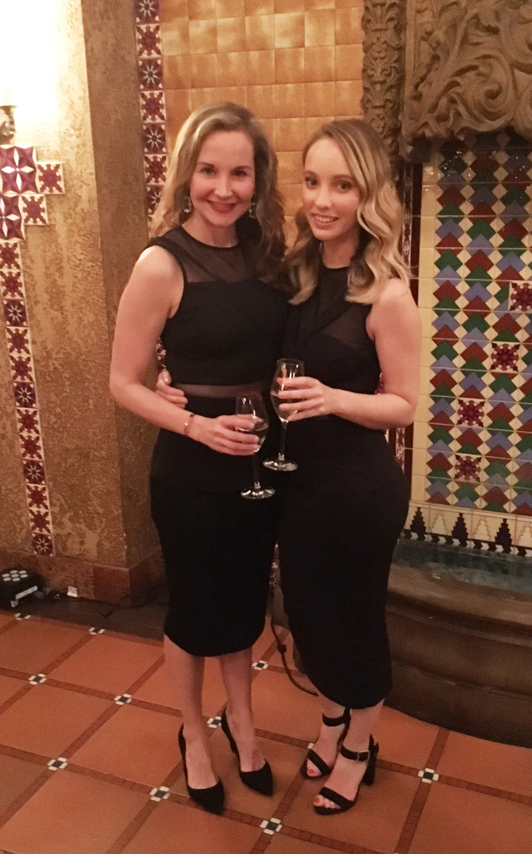 Kristin Campbell and Tara Coetzer at the NSS gala.