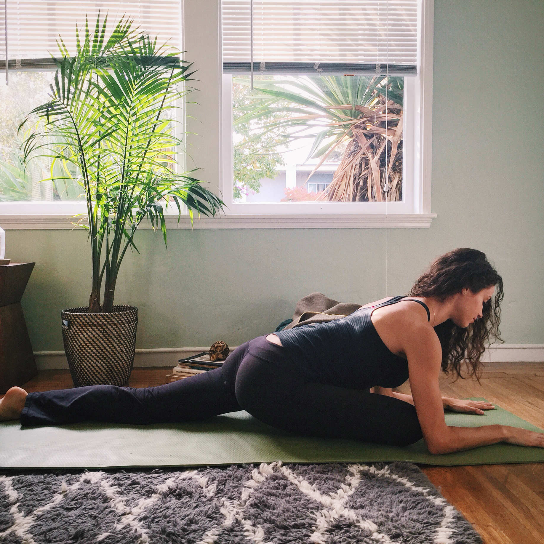 Kapotāsana, Pigeon Pose