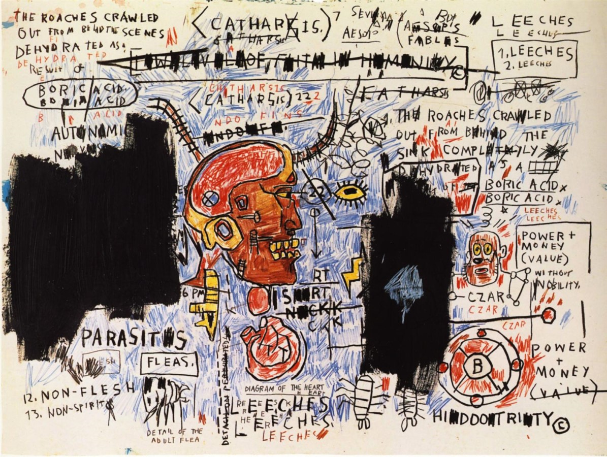Leeches, Jean-Michel Basquiat