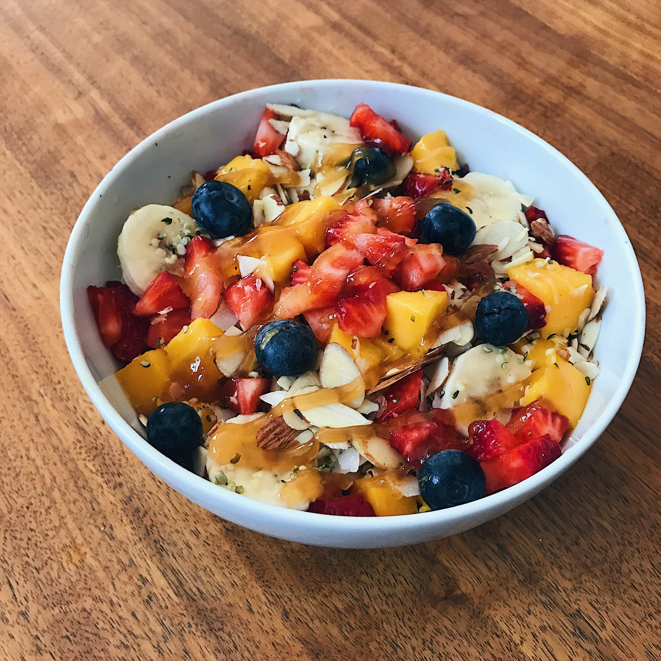 SUPER BOWL: Tropical Hemp Acai Bowl