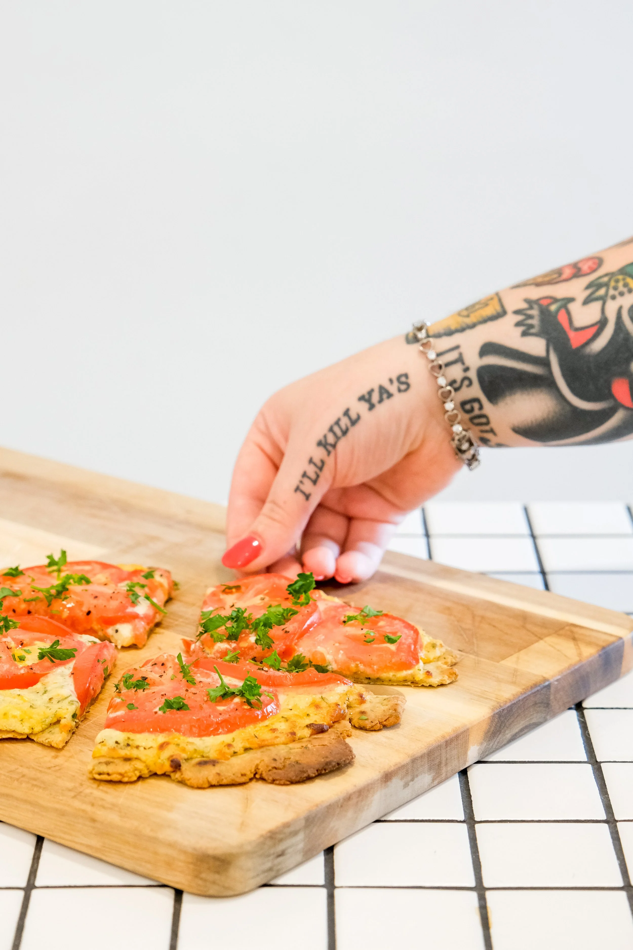 Tomato Pie Flatbread