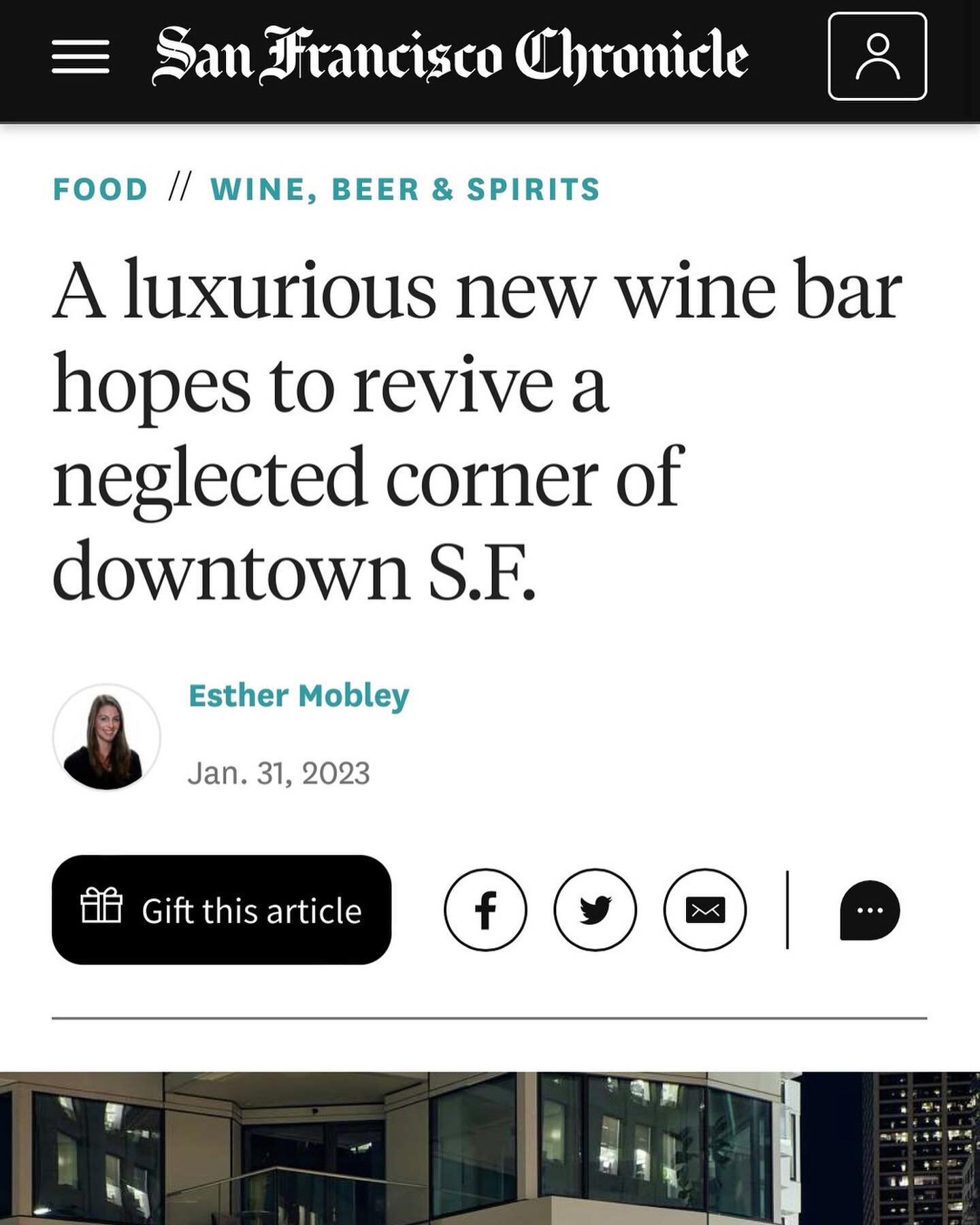 It's finally here! 🎉🎉🎉 @miliwinebar 's grand opening is today! It has been such a privilege to work with the owners, @whisk.sf , and @_studiobba on this passion project from the early design stages to its dreamily beautiful completion! Cheers and 