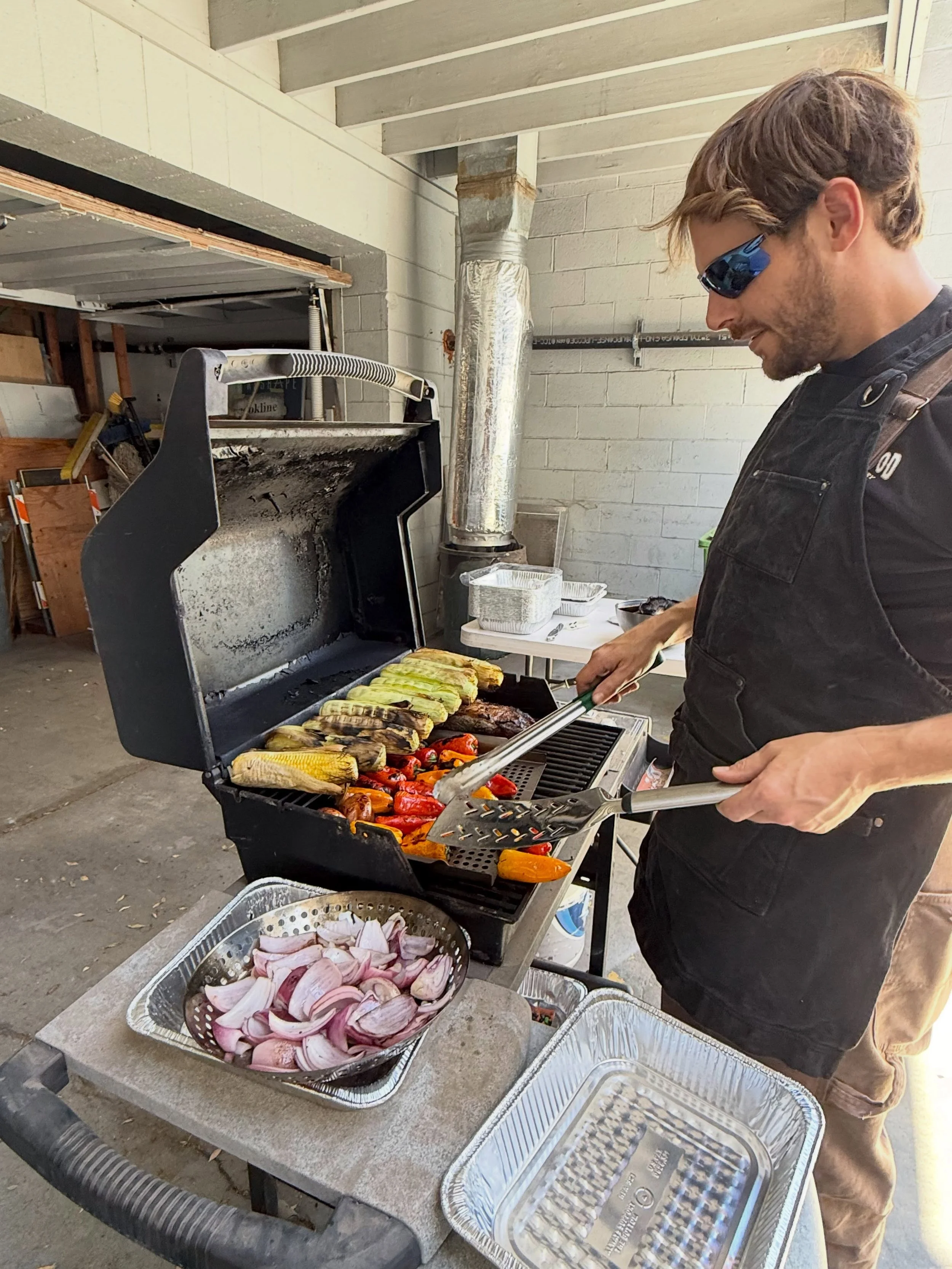 🔥 Tonight&rsquo;s happy hour came with a special guest chef.

Before joining our millwork team, Austin spent years behind the grill at some of SF&rsquo;s favorite restaurants, including @nopasf and @goodgoodcultureclub . For one evening, he returned