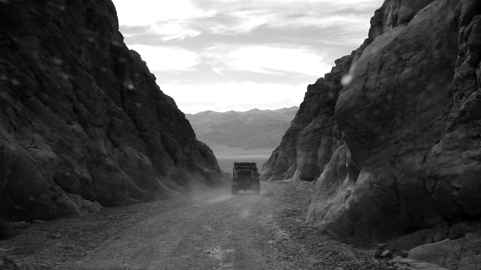 Off-roading in Death Valley.
