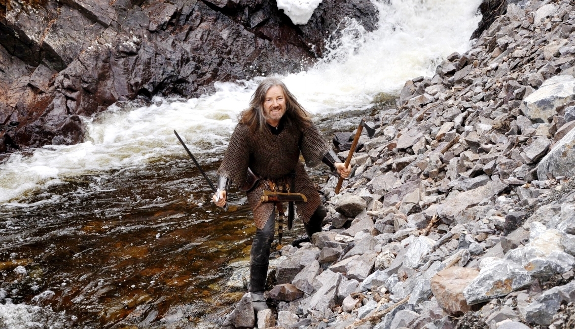 vIKING WARRIOR TYR NEILSEN - Årbogen, Buskerud County, Norway Photo: T. Neilsen - B. Wemundstad