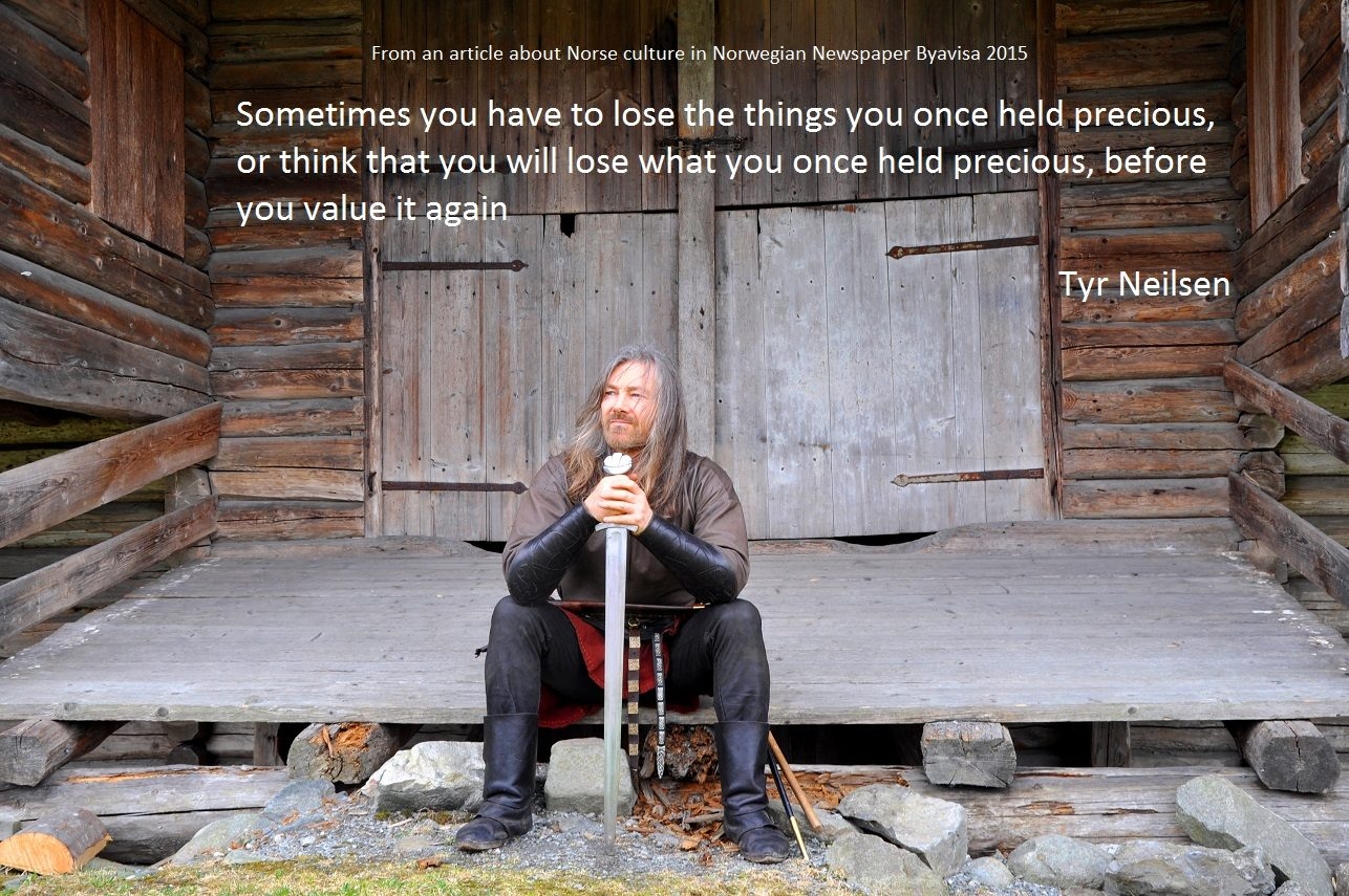 norse culture tyr neilsen - Photo: T. Neilsen - B. Wemundstad