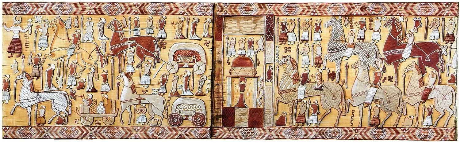 THE OSEBERG TAPESTRY