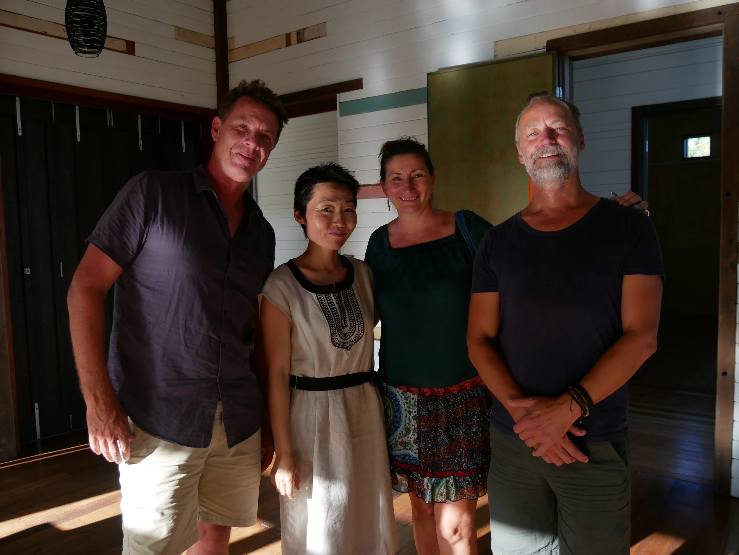 Craig Walsh, Hiromi Tango, Lee Mathers & Stephen Garrett