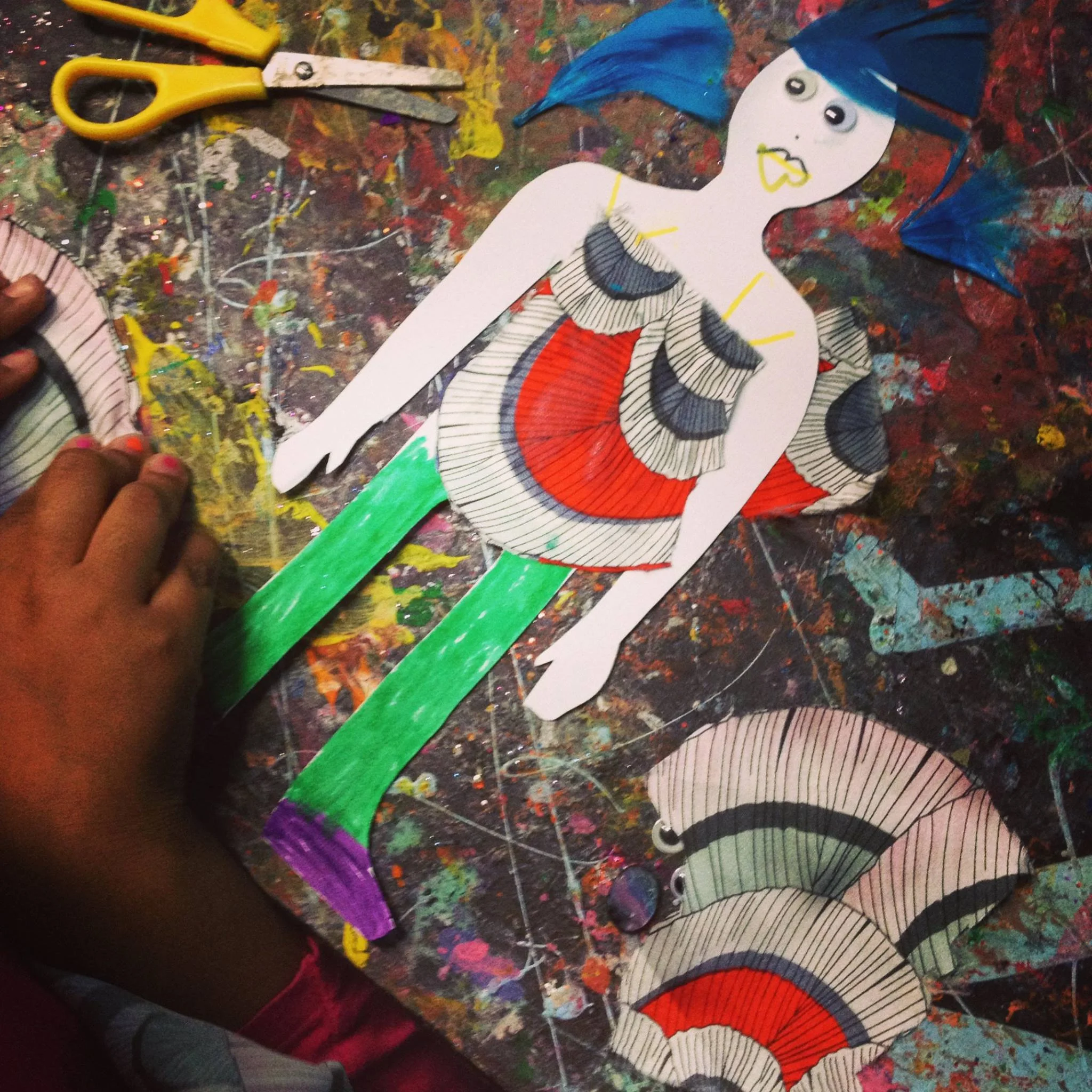 Mara Hoffman Fabric Dolls