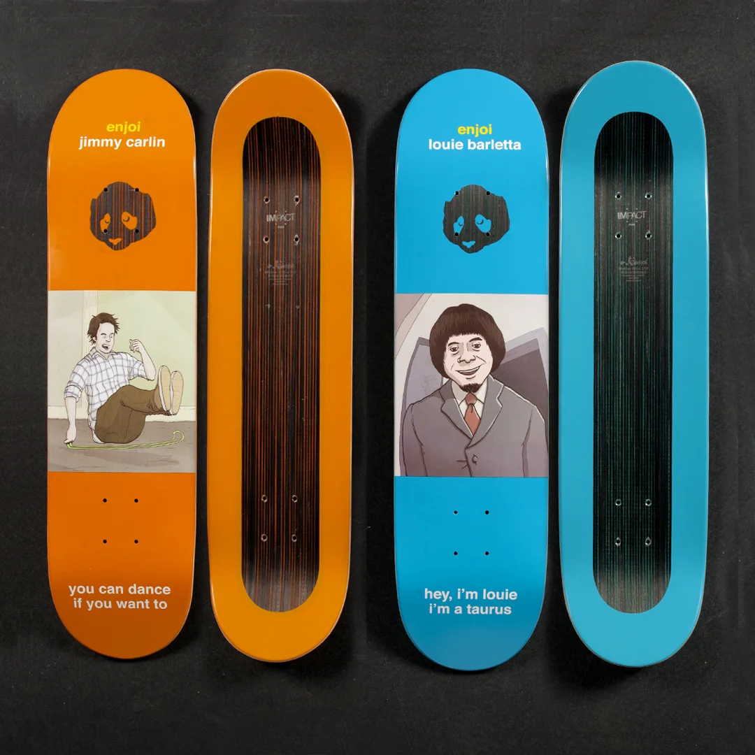 enjoi skateboards flashback IMPACT Plus decks