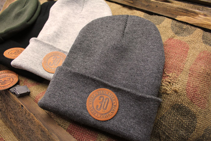 Steez x Bern 30th Leather Patch Watch Cap