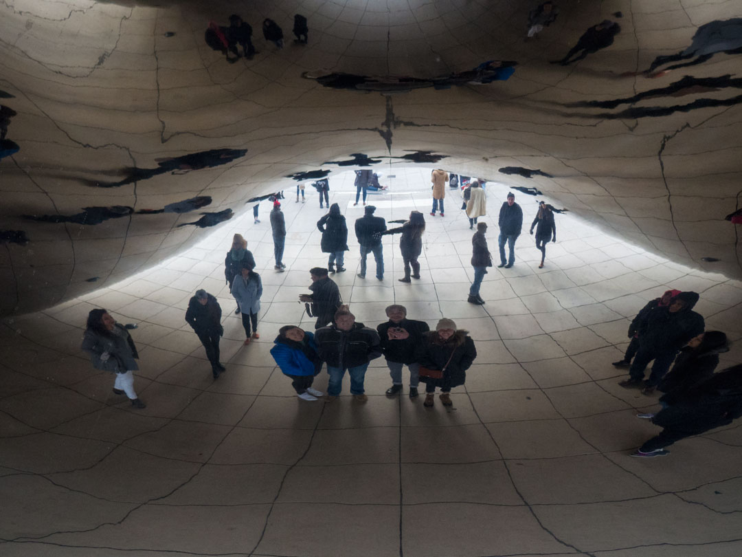 No trip to the bean is complete without a group selfie