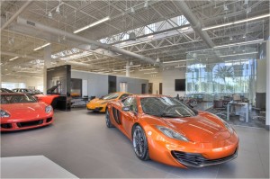 The Dimmitt Automotive Group’s Rolls-Royce, Bentley and McLaren showroom