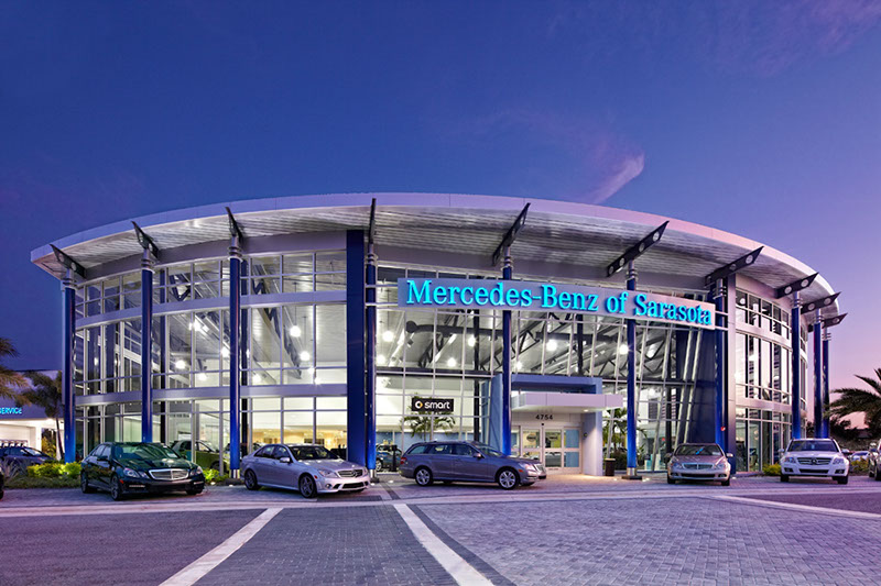 Autonation Mercedes Benz Sarasota Two Trails Inc Sustainable Building Consulting Green Building Consulting Leed Consulting Commercial Commissioning