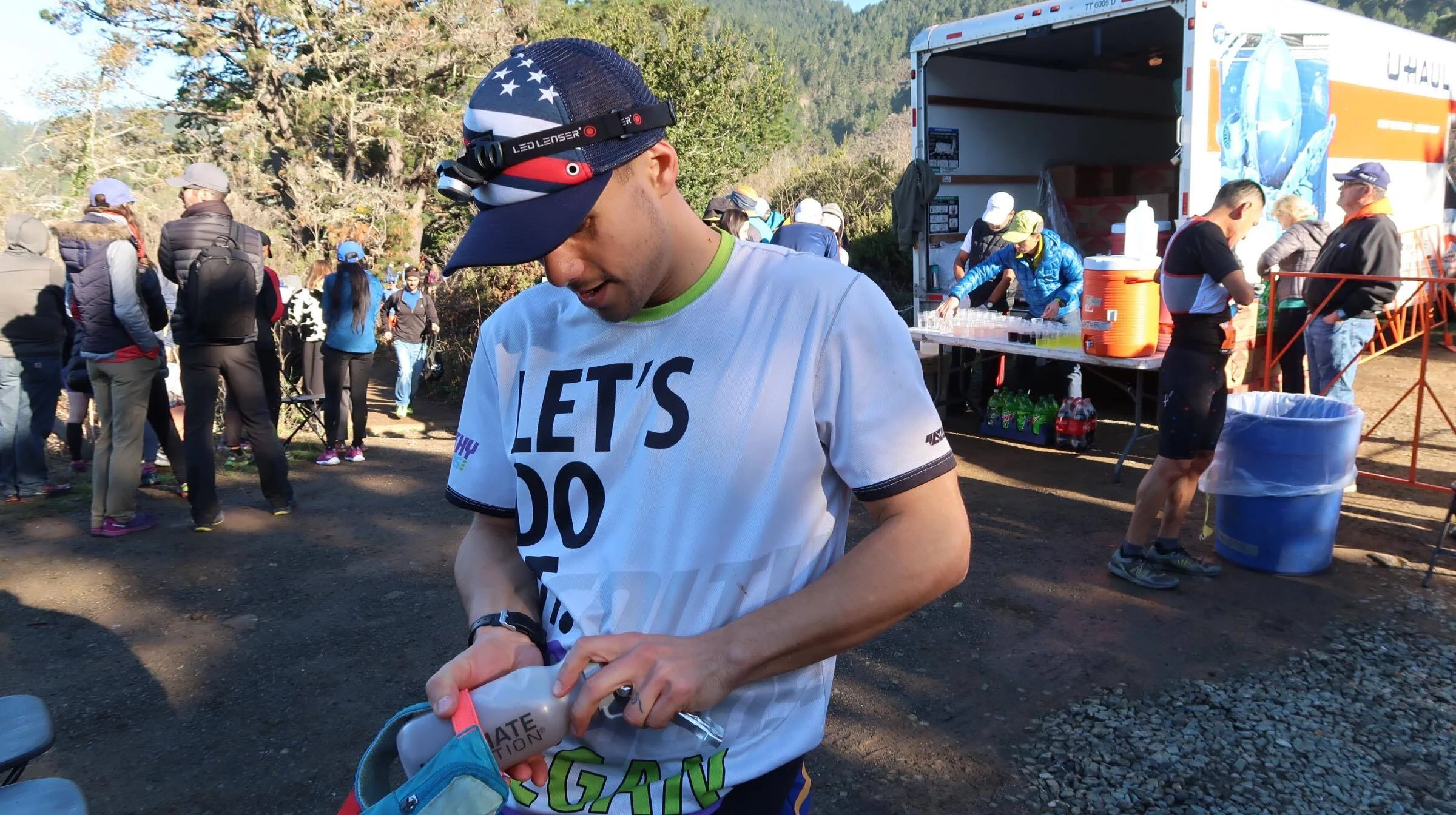 the north face 50 mile endurance challenge-2017-mile27.4 gwen at aid 1.jpg