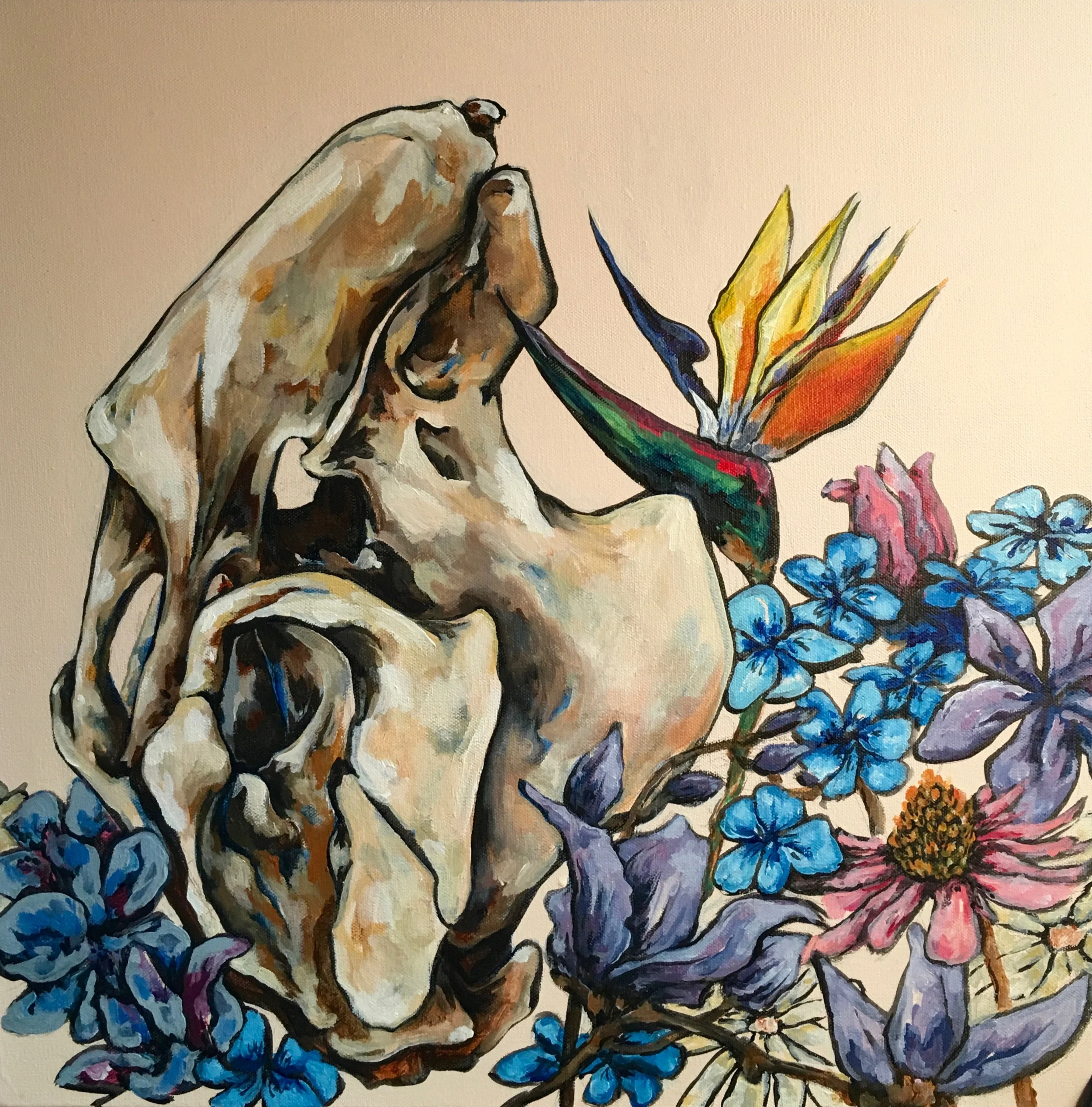florida skulls series 'manatee'