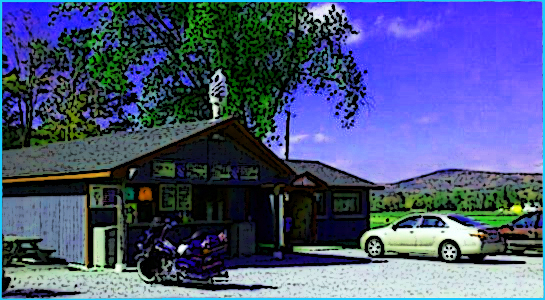 Gardner's Diner/Ice Cream/Mini Golf located at the Festival Grounds. Image Source: Disc Jam