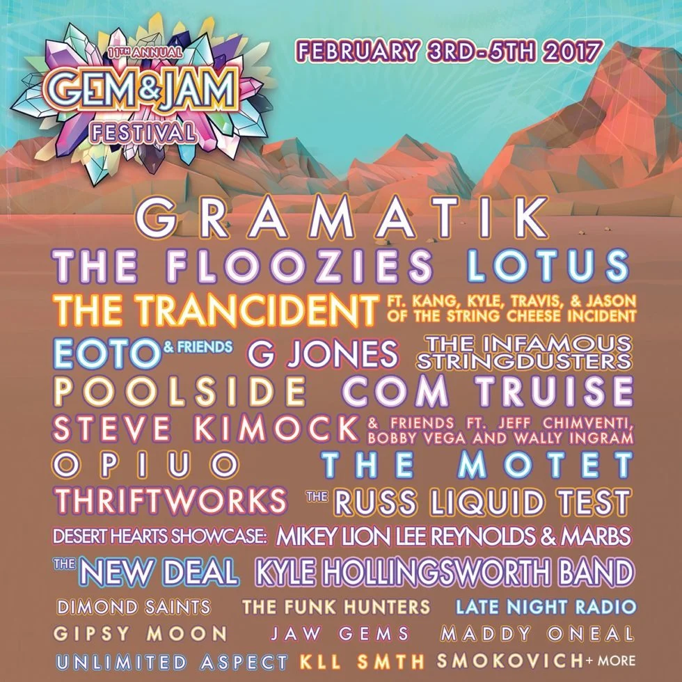 the 2017 lineup is FIRE!