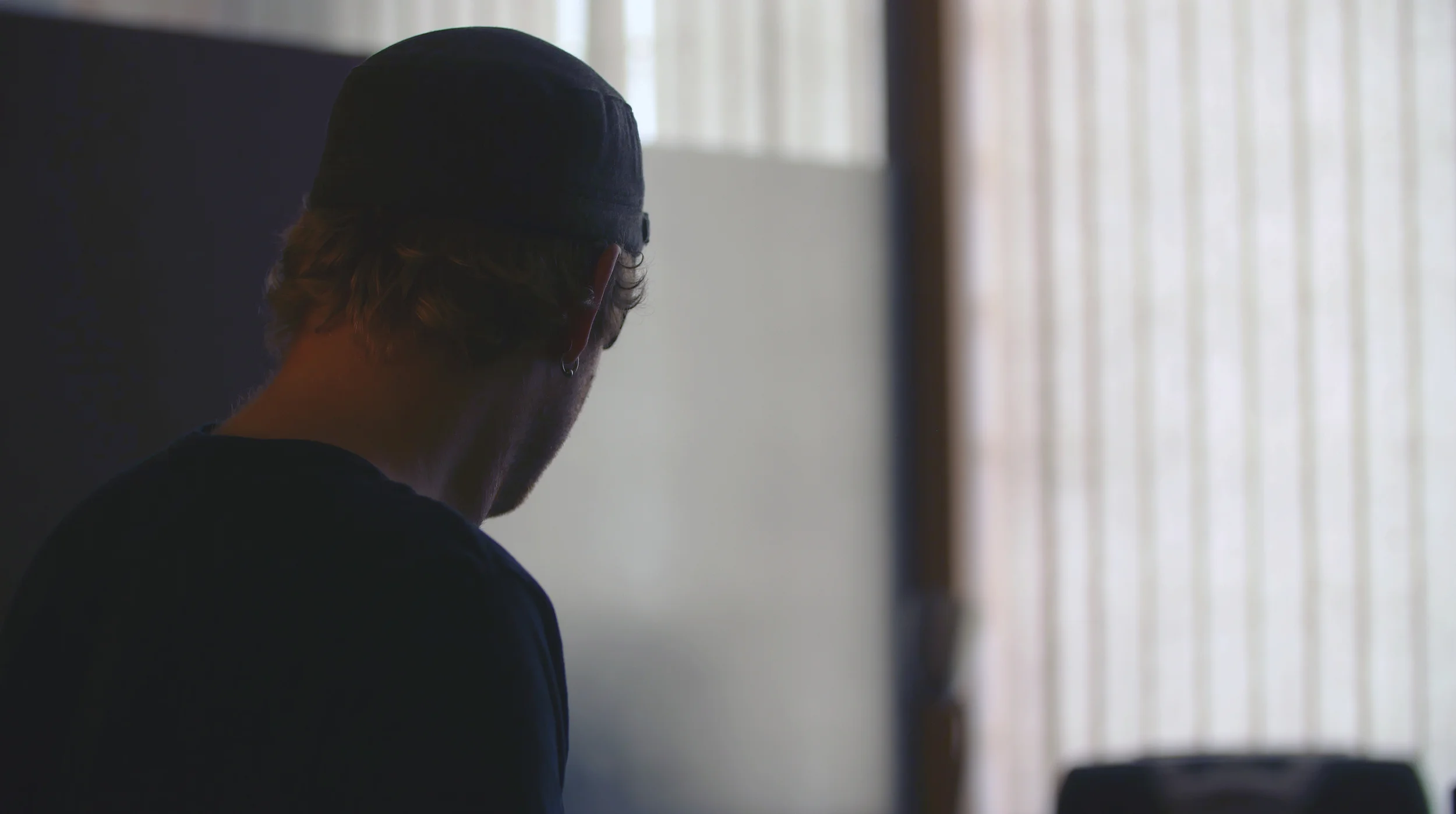 Songwriter - Michael Shynes recording "Hero for Hire"