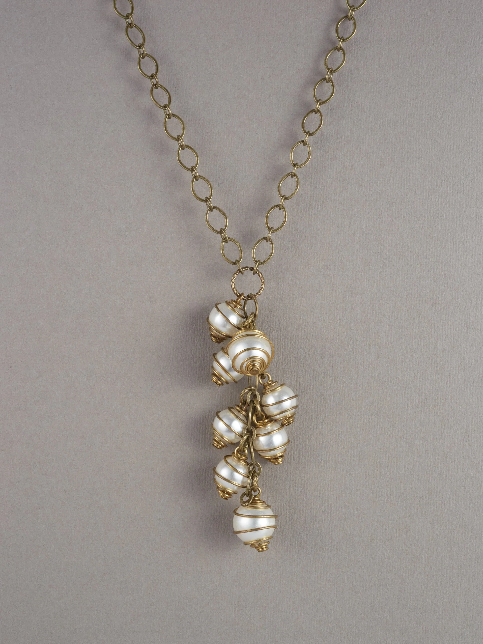 Pearl Gathering Necklace